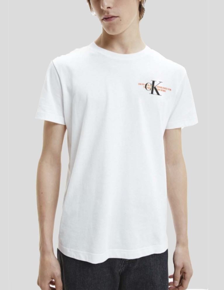 T-shirt CALVIN KLEIN urban graphic tee white